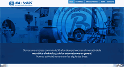 Desktop Screenshot of bi-yak.es